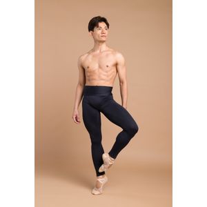 CALCA LEGGINNG AMNI RECORTE LATERAL CIRRE PRETO MASCULINO - 1137