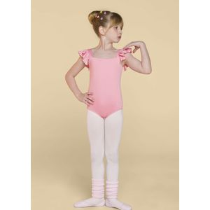COLLANT MICROFIBRA ALCA BABADO 3D DECOTE QUADRADO INFANTIL - 1306