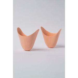 Ponteira Silicone Nude Redonda - 1294